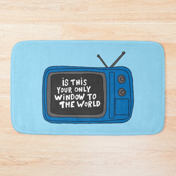 Artikelvorschau, Is This Your Only Window To The World? - Blue entworfen und verkauft von MOREDANKMEMES.