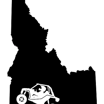 Aperçu de l'œuvre Sticker Idaho RZR SXS Ride de RZRriders