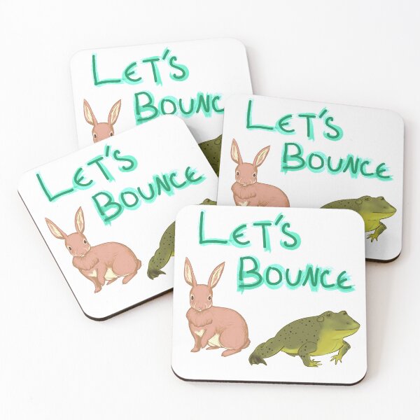 Item preview, Bunny and Bullfrog Buddies designed and sold by ERNorman.