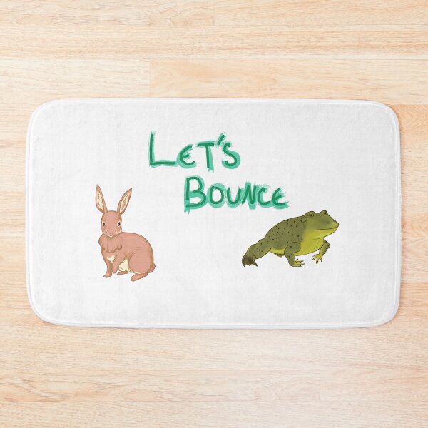 Item preview, Bunny and Bullfrog Buddies designed and sold by ERNorman.