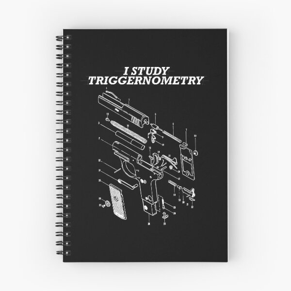 Item preview, I study triggernometry gun draft  designed and sold by alenaz.