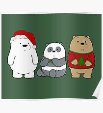 We bare bears Poster