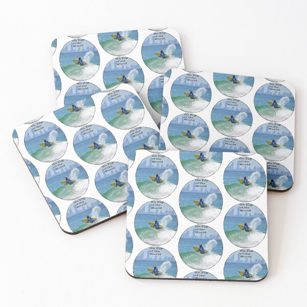 Item preview, Surfing Gold Coast Australia - On Top of the World designed and sold by SaltySurfgirl.