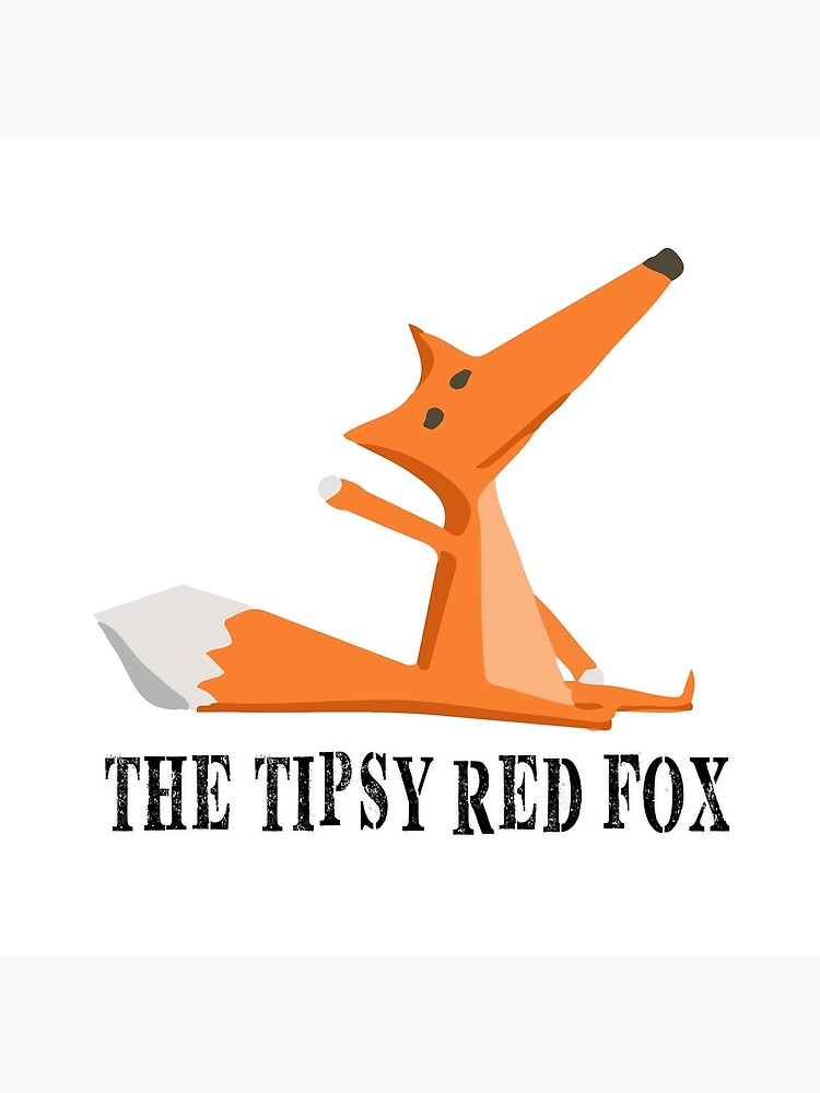 The Tipsy Red Fox T-Shirts - Clothes and Home decor by andyrenard