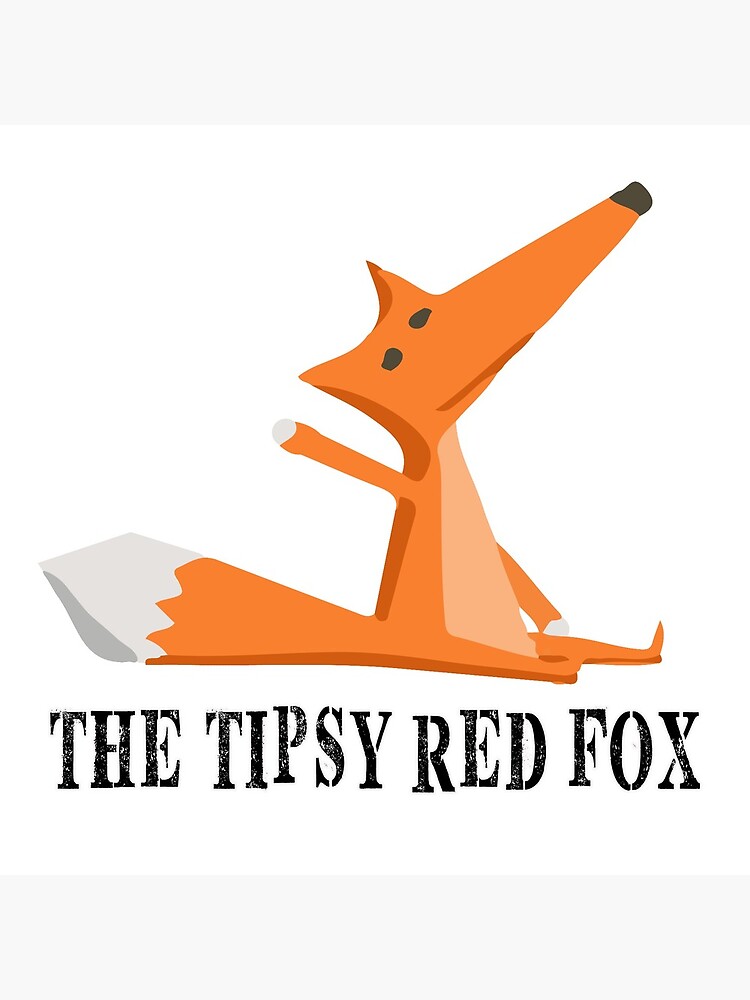 The Tipsy Red Fox T-Shirts - Clothes and Home decor by andyrenard