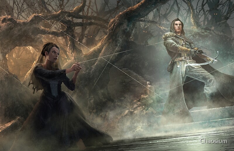 "Strands of Fate by Shen Fei" by Chaosium Redbubble