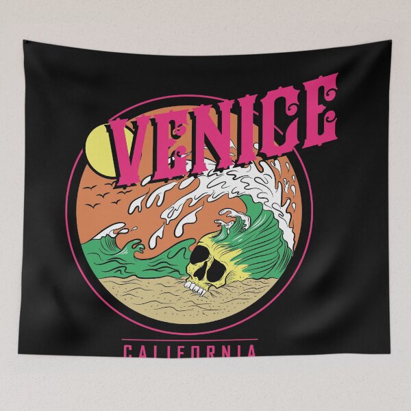 Item preview, california surf style skull design designed and sold by kamui7mx.