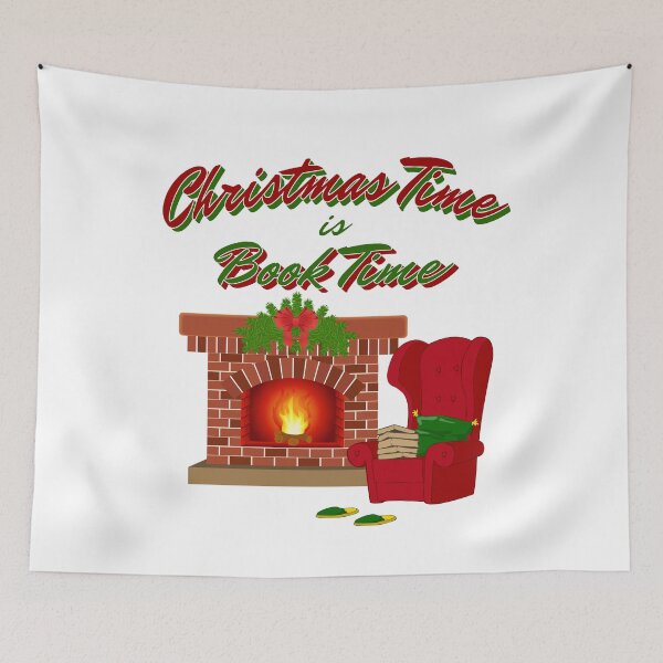Item preview, Christmas time is book time designed and sold by OVMEngemann.