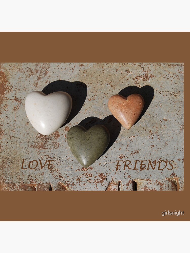 Thumbnail 2 of 2, Tote Bag, Love Your Friends designed and sold by girlsnight.