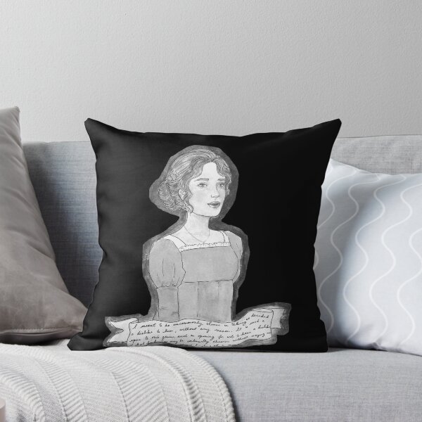 Item preview, Elizabeth Bennet monochrome designed and sold by Stephanie Chayrez.