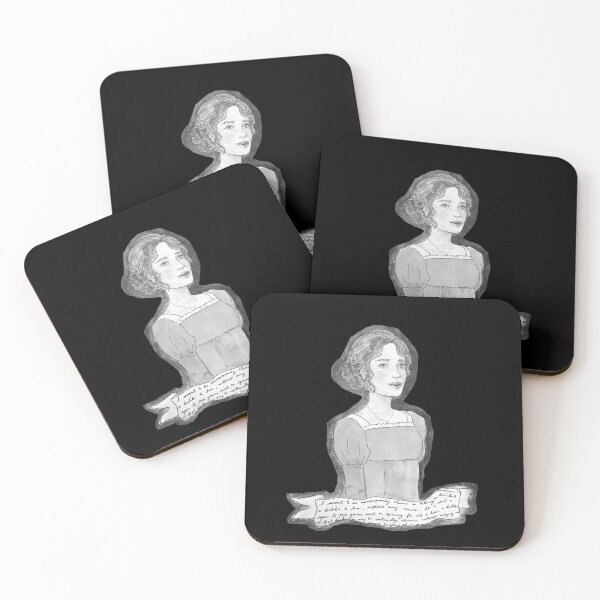Item preview, Elizabeth Bennet monochrome designed and sold by Stephanie Chayrez.