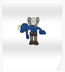 Kaws BFF Uniqlo Summer Collection Poster