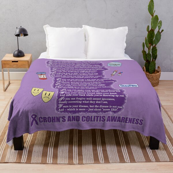 Item preview, If Kipling was writing about IBD - Crohn's and Colitis Awareness designed and sold by poo-tee.