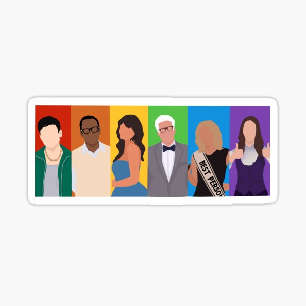 Item preview, The Good Place Rainbow designed and sold by Jersey1123.