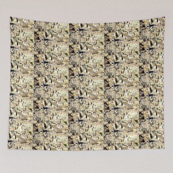 Item preview,  View from above at the streets of Matera designed and sold by Kristina Drozd.