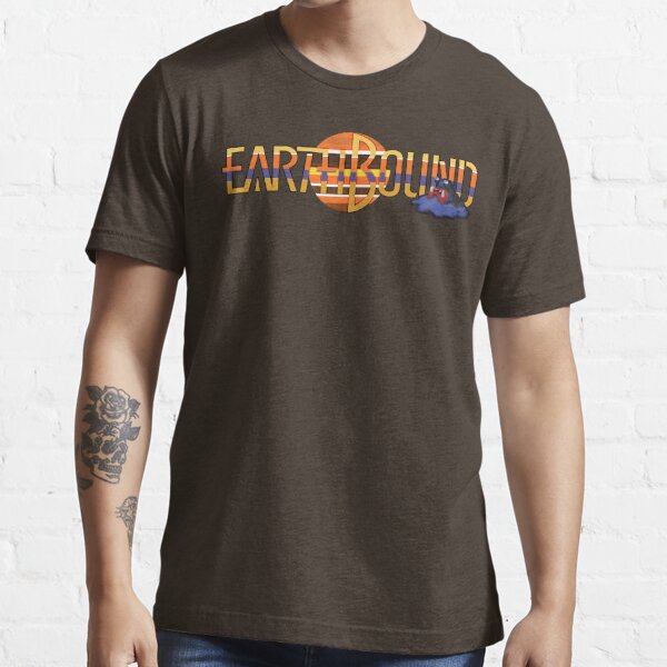 Earthbound Restored Poster Retro Gaming Art From Game Cover Art T Shirt By 7hunters Redbubble - earthbound new age retro hippie shirt roblox