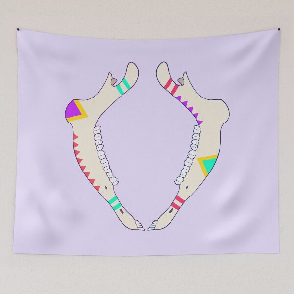 Item preview, Pastel Deer Jaws designed and sold by RobotsinBlack.