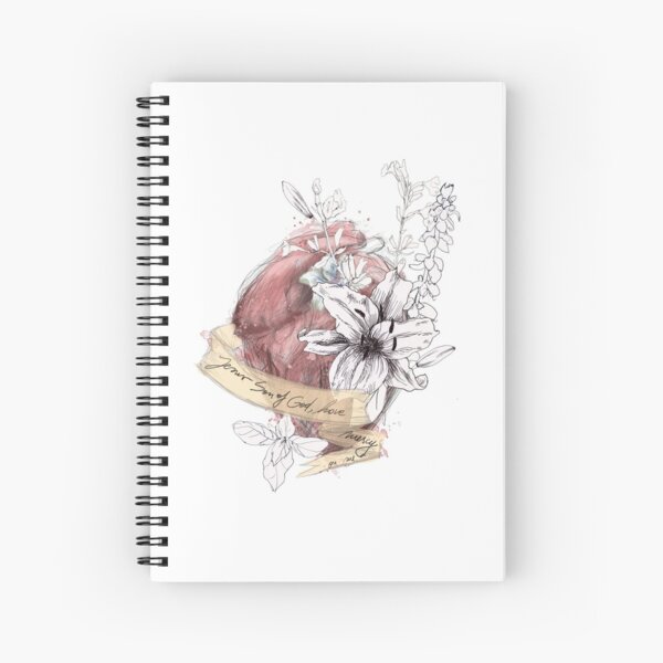 Prayer of the Heart Spiral Notebook