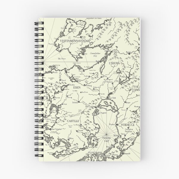 Item preview, Map of Théah by Mark Richardson designed and sold by Chaosium.