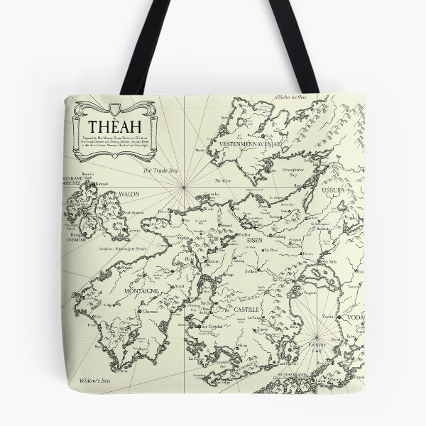Item preview, Map of Théah by Mark Richardson designed and sold by Chaosium.