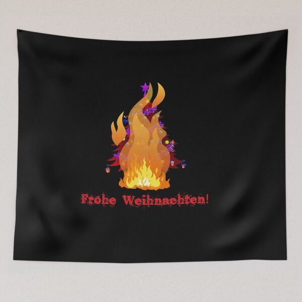 Item preview, Merry Christmas - burned christmas tree - german design designed and sold by OVMEngemann.