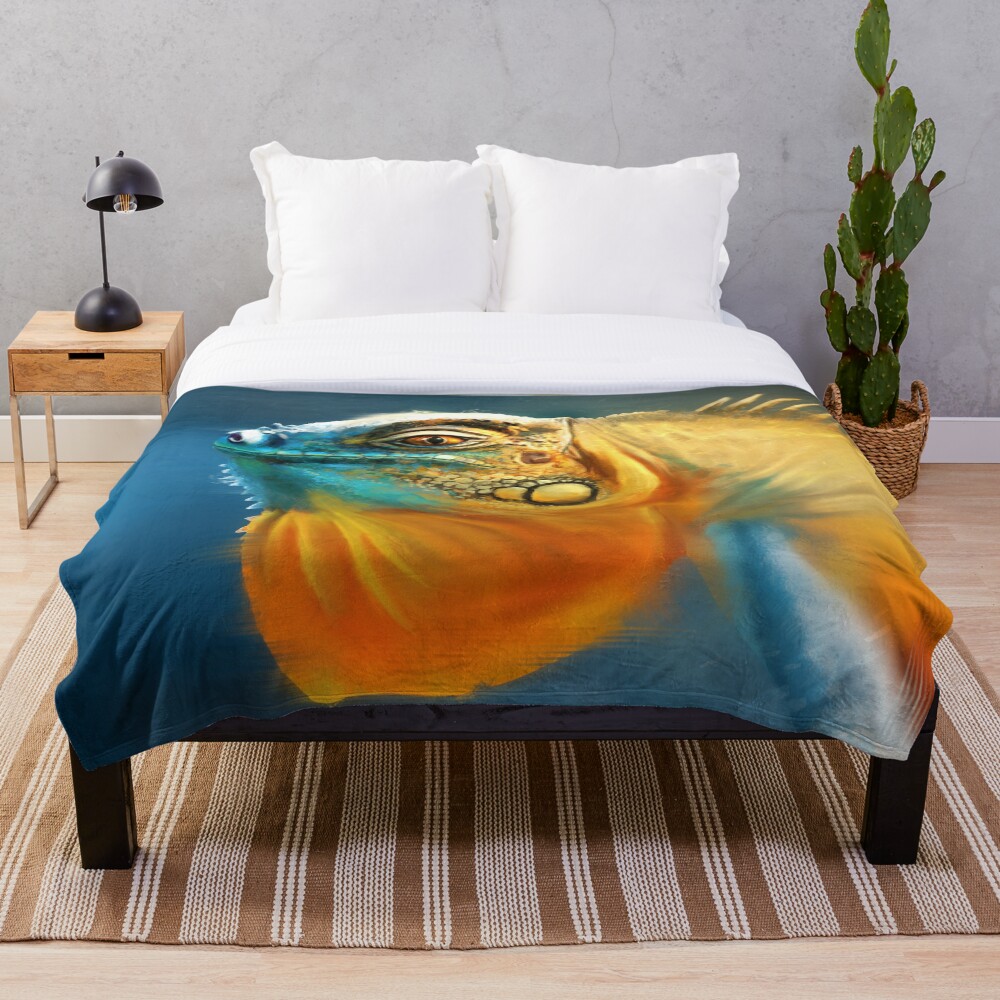 Item preview, Throw Blanket designed and sold by Mannetheman.