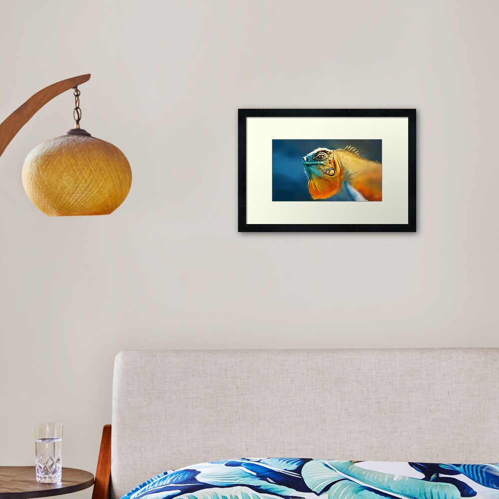 Item preview, Framed Art Print designed and sold by Mannetheman.