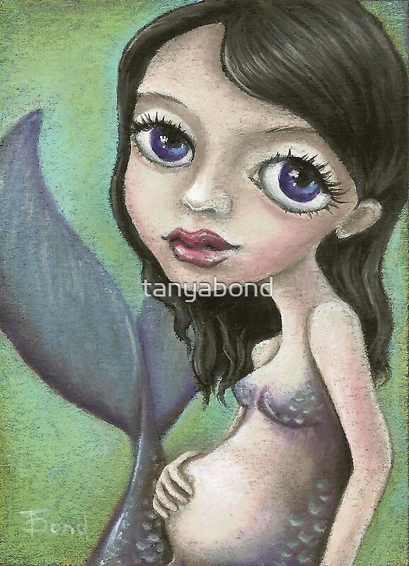 Pregnant Mermaid By Tanyabond Redbubble 8243