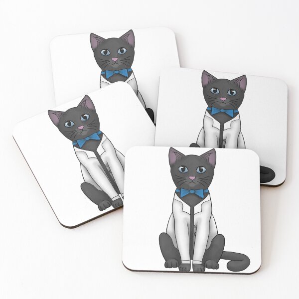 Item preview, Bill Meow The Science Cat designed and sold by MariaEmiliaLdlV.