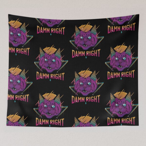 Item preview, neon party cat  designed and sold by pirminio.