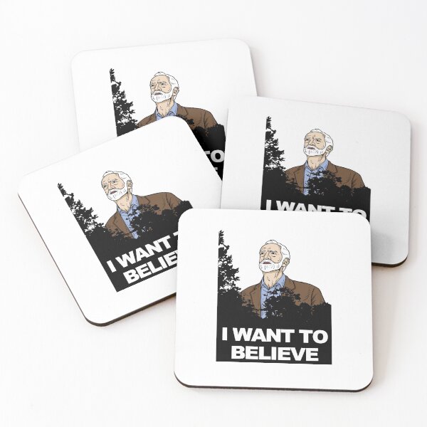 Item preview, Corbyn I Want To Believe designed and sold by Yipptee Shirts.