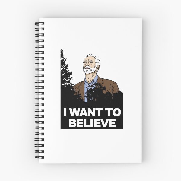 Item preview, Corbyn I Want To Believe designed and sold by Yipptee Shirts.