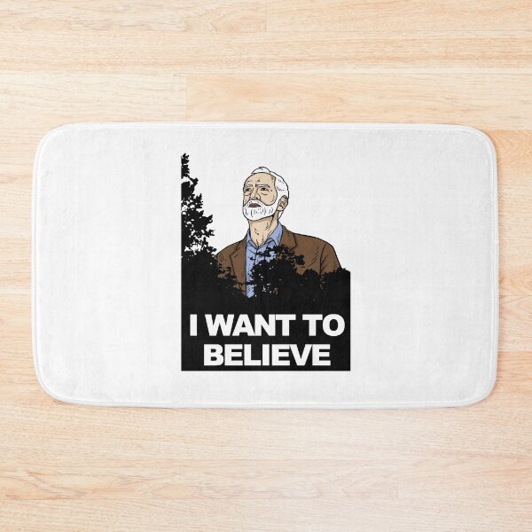 Item preview, Corbyn I Want To Believe designed and sold by Yipptee Shirts.