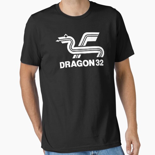 Vista previa del artículo con la obra «Dragón 32. Logotipo blanco», diseñado y vendido por limpfish.