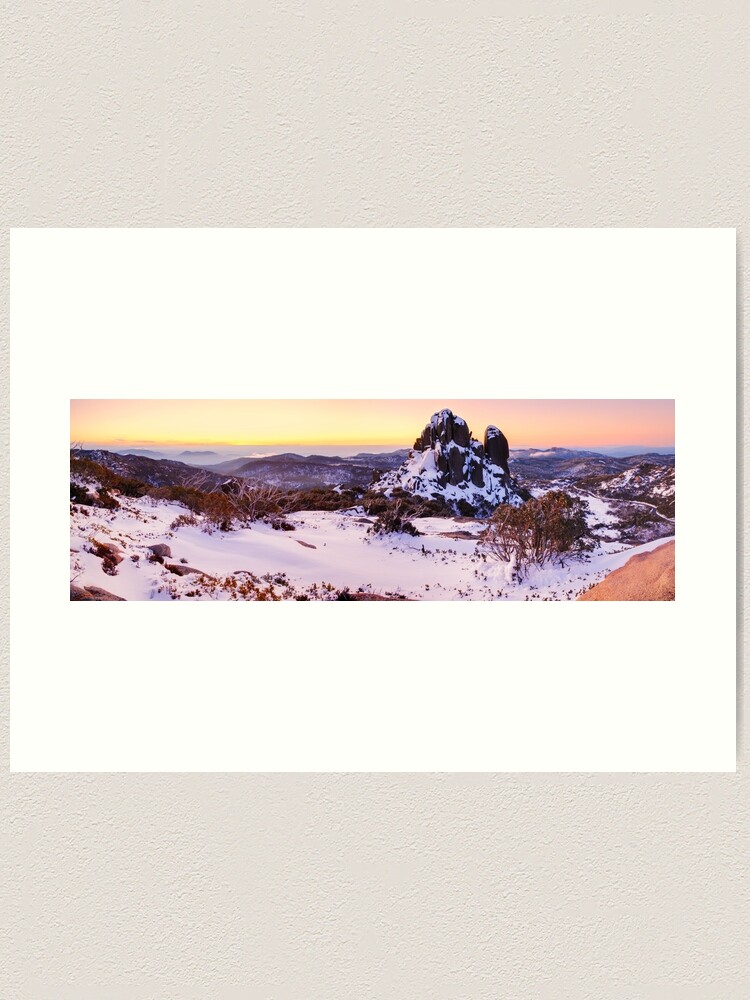 Alternate view of The Cathedral, Mt Buffalo, Victoria, Australia Art Print