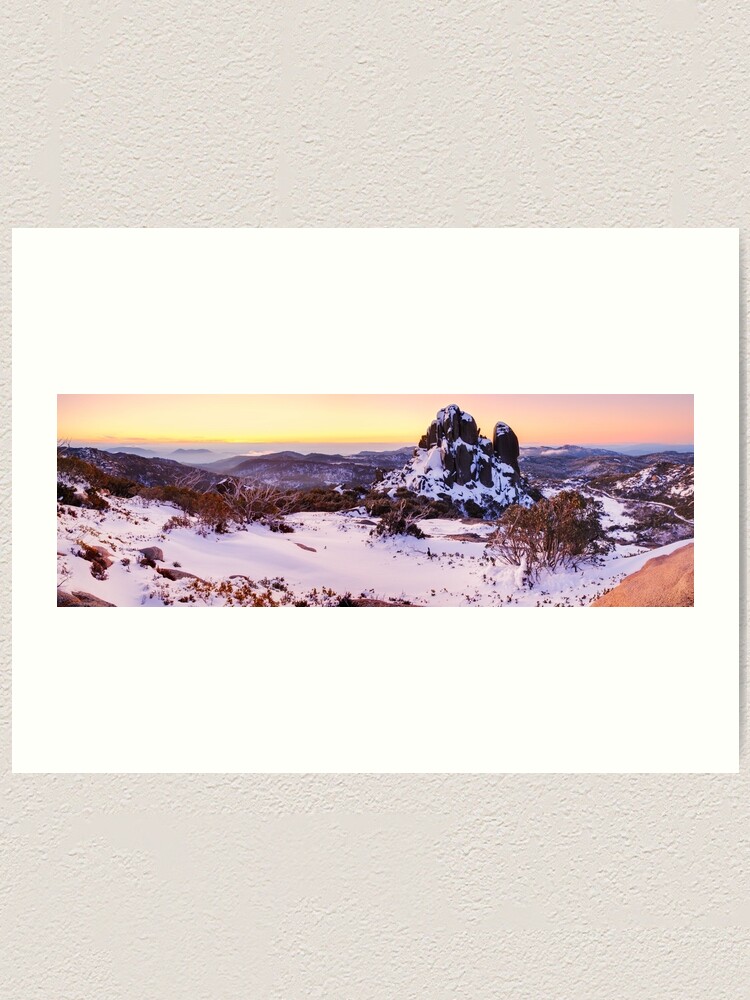 Alternate view of The Cathedral, Mt Buffalo, Victoria, Australia Art Print