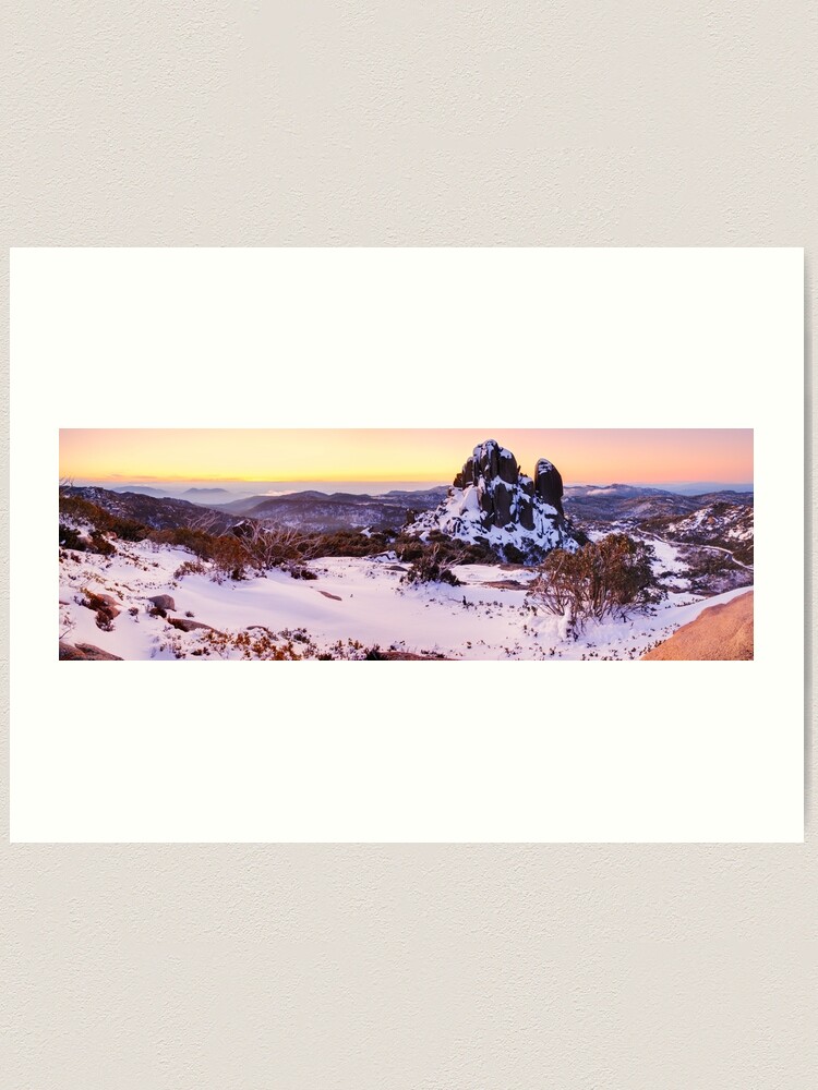 Alternate view of The Cathedral, Mt Buffalo, Victoria, Australia Art Print