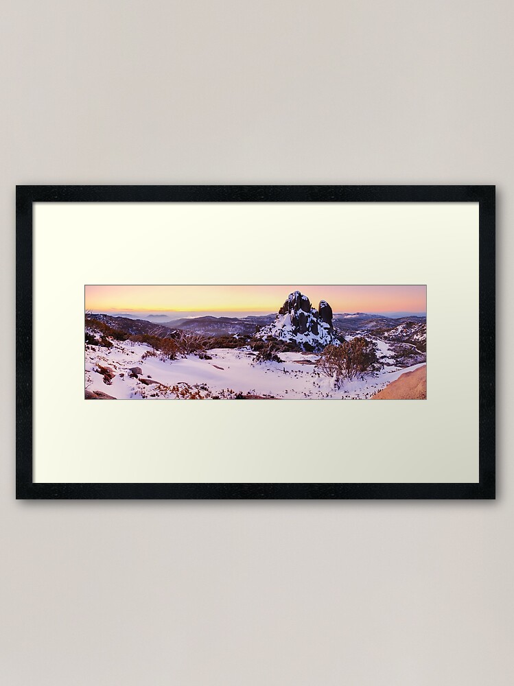 Alternate view of The Cathedral, Mt Buffalo, Victoria, Australia Framed Art Print