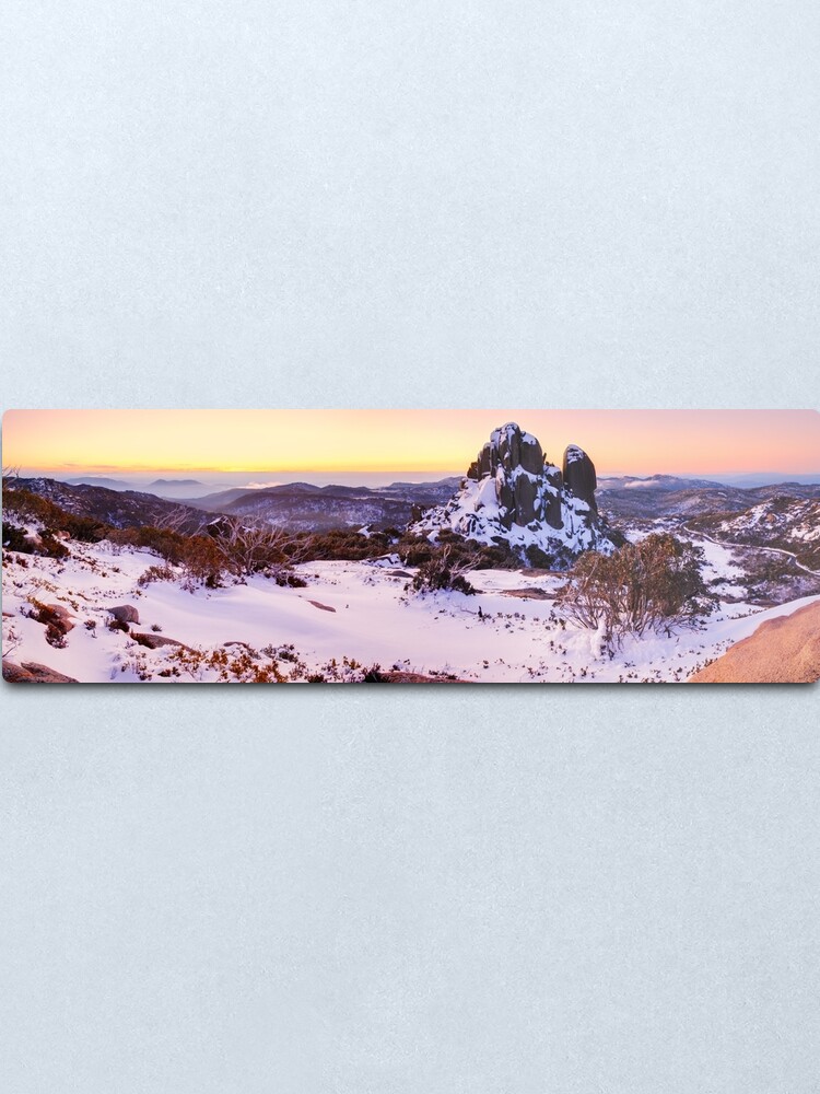 Alternate view of The Cathedral, Mt Buffalo, Victoria, Australia Metal Print
