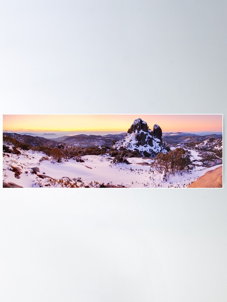 Alternate view of The Cathedral, Mt Buffalo, Victoria, Australia Poster