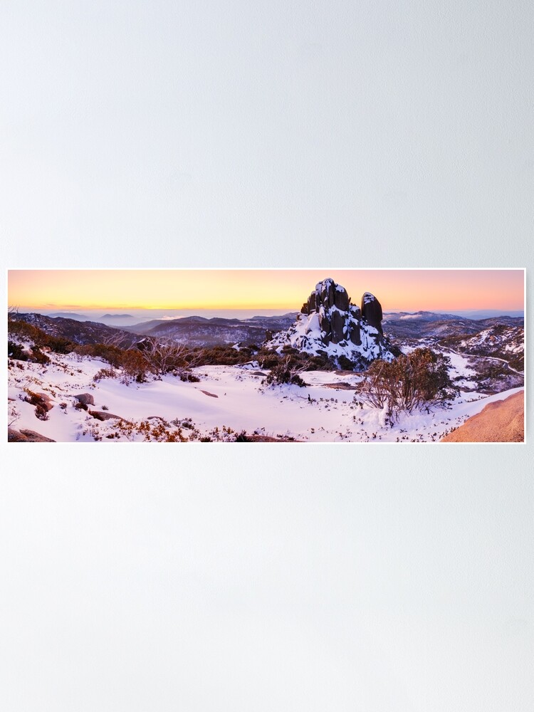 Alternate view of The Cathedral, Mt Buffalo, Victoria, Australia Poster
