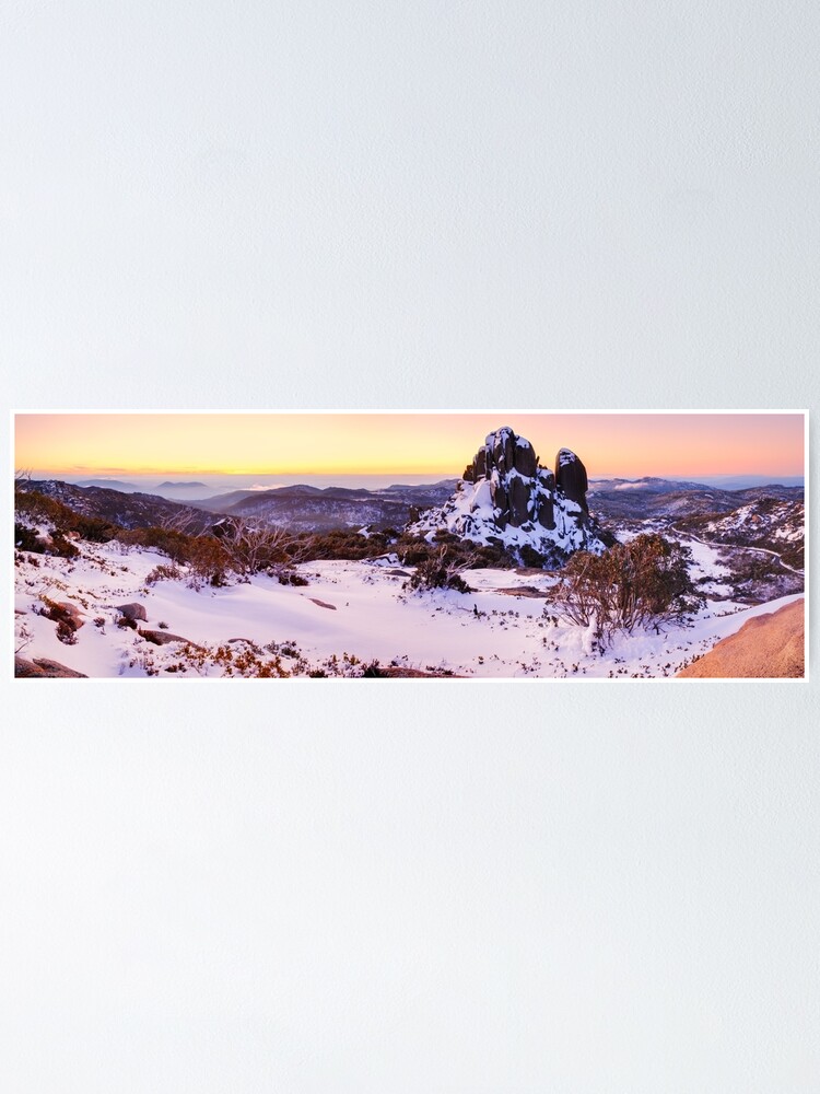 Alternate view of The Cathedral, Mt Buffalo, Victoria, Australia Poster
