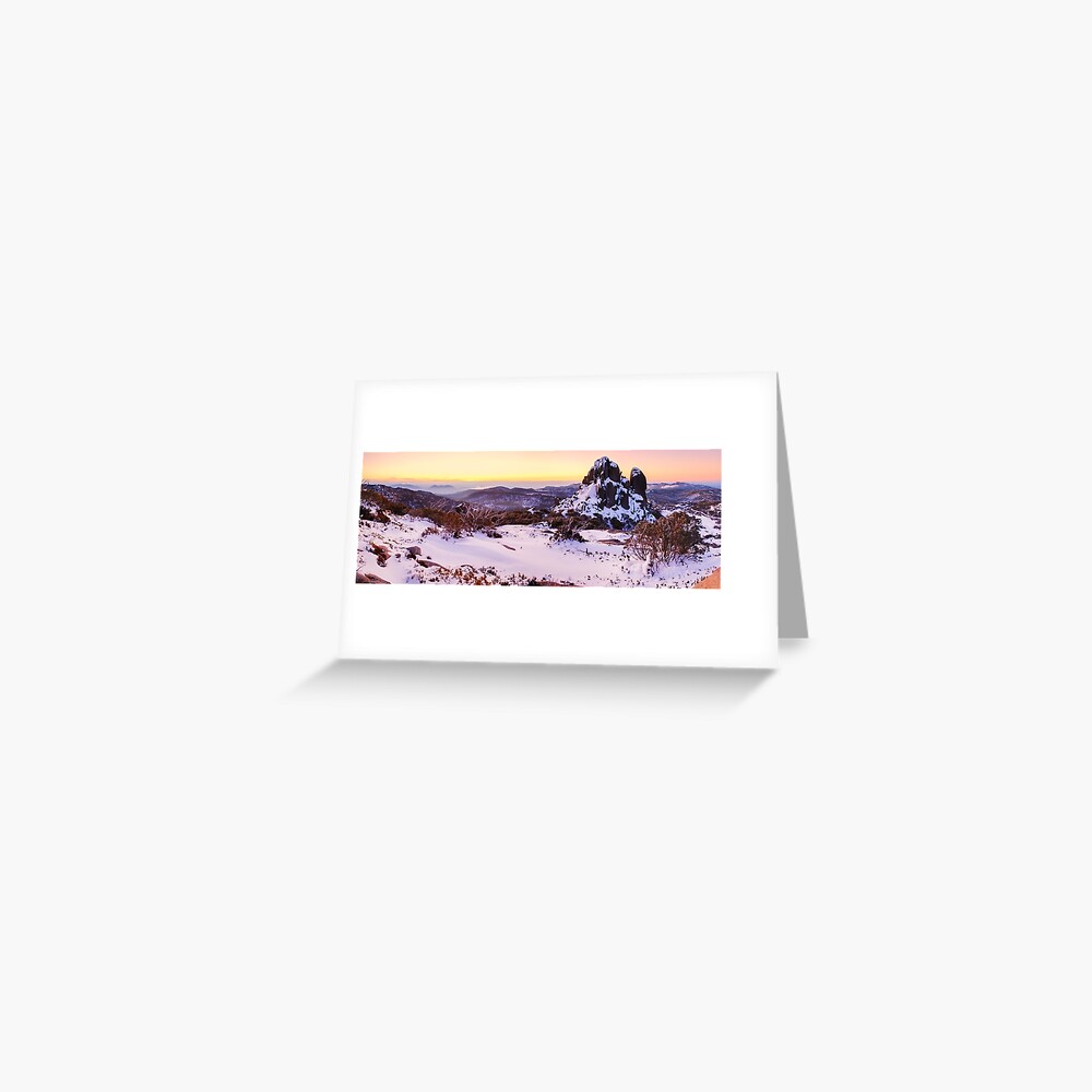 The Cathedral, Mt Buffalo, Victoria, Australia Greeting Card