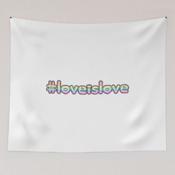 Item preview, #loveislove cute pastel sticker / hoody / notebook / etc designed and sold by favoritefandom.