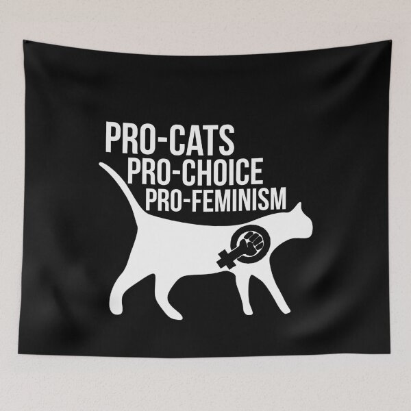 Artikelvorschau, Pro-Katzen, Pro-Abhängigkeit, Pro-Feminismus entworfen und verkauft von FrictionMaxxing.