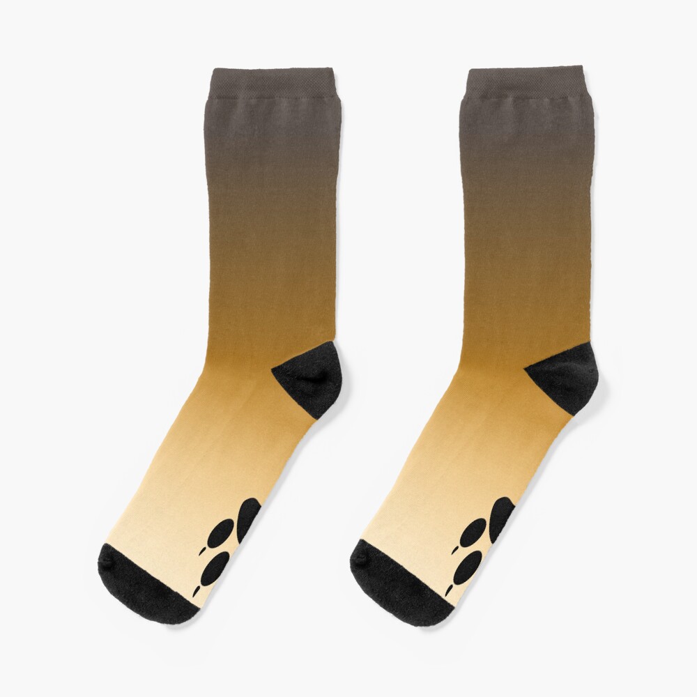 Fennec Fox Cute and Funny Animal Paw Socks Socks