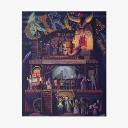 Item preview, Scene #50: 'Le Cirque Macabre' designed and sold by pixelshuh.