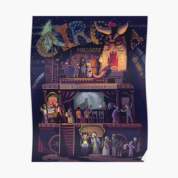 Scene #50: 'Le Cirque Macabre' Poster