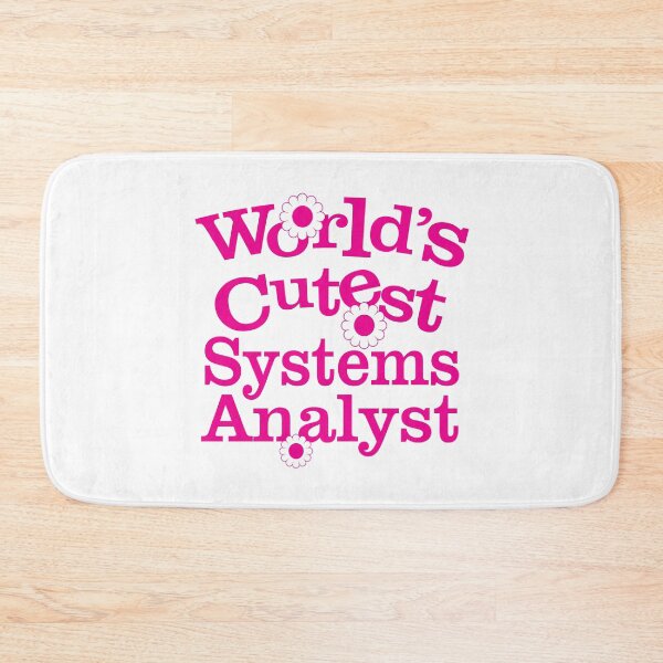 Item preview, Worlds Cutest System Analyst designed and sold by flipper42.