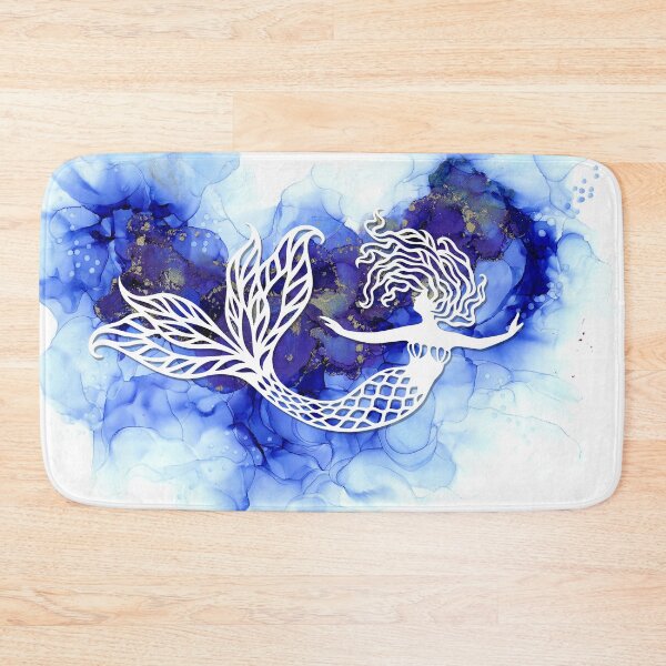 Item preview, Graceful Mermaid in Blue designed and sold by marge080808.